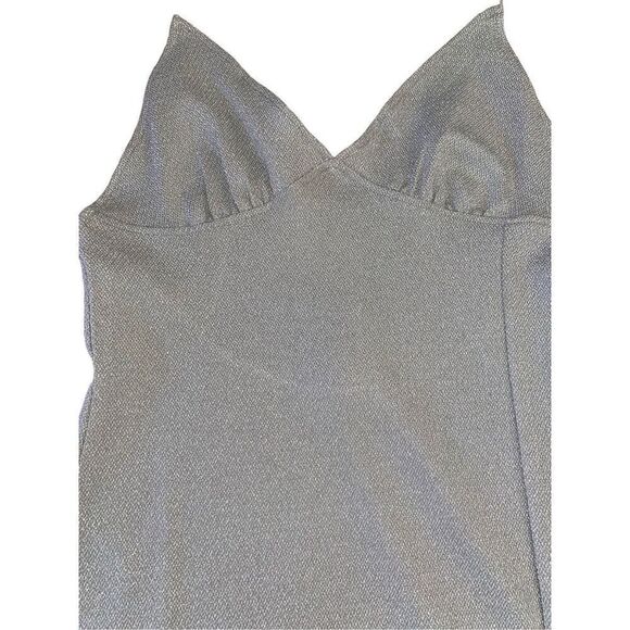 Nwt Divided Metallic Mini Dress Formal Party Clubwear Rave - Picture 5 of 13